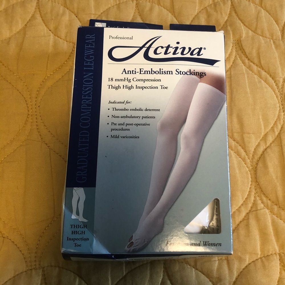 Activa Anti-Embolism Thigh Highs size medium
